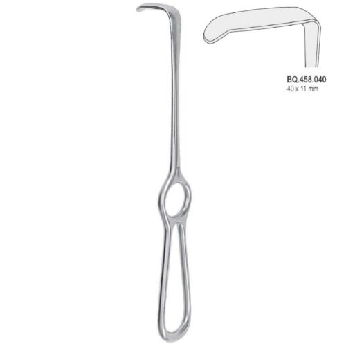 Hak Langenbeck 40x11mm uchwyt pierścieniowy 220mm