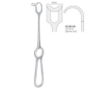 Hak Middeldorpf 20x22mm 220mm