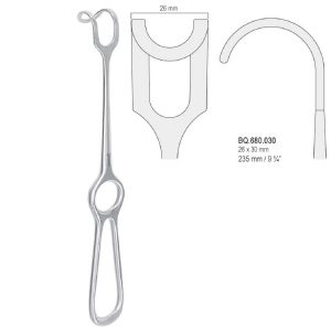 Hak Middeldorpf 26x30mm 235mm