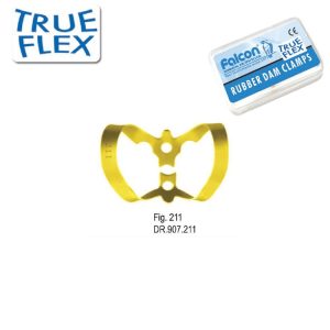 True-Flex Klamra do koferdamu do zębów przednich fig. 211