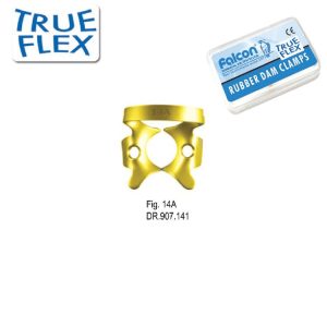 True-Flex Klamra do koferdamu do zębów trzonowych fig. 14A