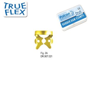 True-Flex Klamra do koferdamu do zębów przedtrzonowych fig. 2A