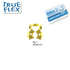 True-Flex Klamra do koferdamu do zębów trzonowych fig. 7