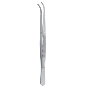 Penseta anatomiczna ząbkowana Semken zagięta 125mm