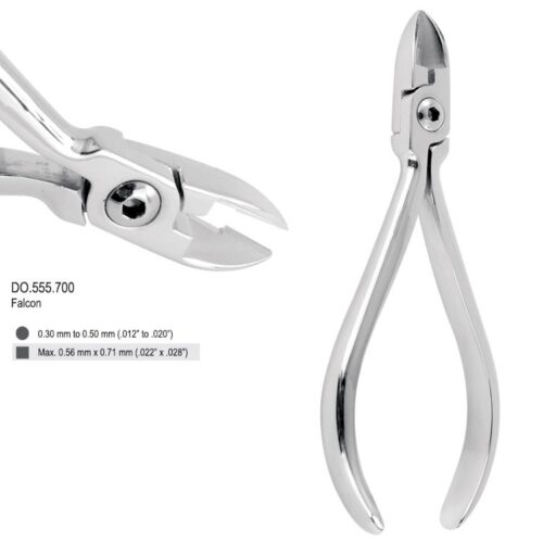 Falcon-Cut Kleszcze do cięcia twardego drutu, kątowe 15°