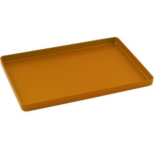 Tacka aluminiowa nieperforowana Maxi 284x183x17mm złota