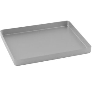 Tacka aluminiowa nieperforowana Midi 180x140x17mm srebrna