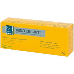 MOLTENI-JET Igły do znieczuleń sterylne 0.3x12mm (Opak. 100 szt.)