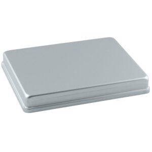 Przykrywka aluminiona nieperforowana Midi srebrna 187x145x25mm