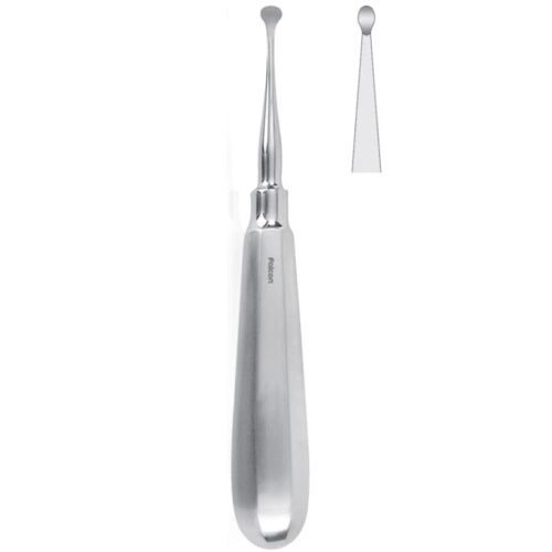 Łyżeczka zębodołowa Molt 4.3mm fig. 2 165mm