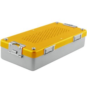 Kontener Mini perforowana pokrywa+perforowana wanna 285x135x60mm złoty