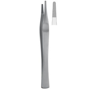 Penseta anatomiczna ząbkowana Lane 140mm