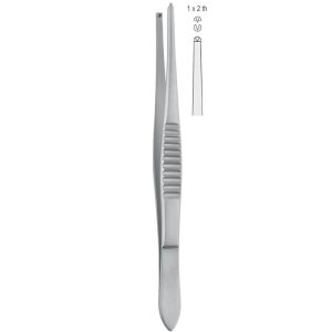Penseta chirurgiczna mod.USA standard 1x2 ząbki 155mm