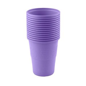 Jednorazowe kubki plastikowe lawendowe 180ml (Opak. 100 szt)