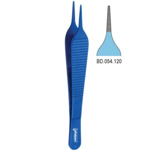 Penseta anatomiczna tytanowa Adson ząbkowana 120mm