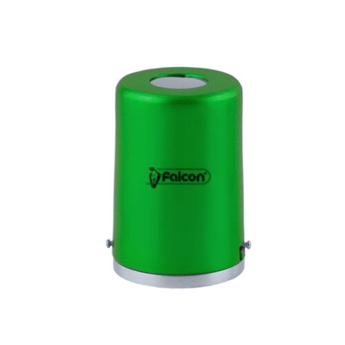 Pojemnik do waty aluminiowy, zielony