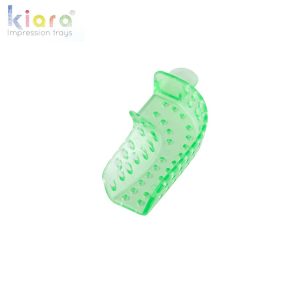 Kiara Jednorazowa łyżka wyciskowa niebieska połówkowa górna prawa / dolna lewa fig. 22 (25 szt.)