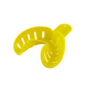 Jednorazowa Ortodontyczna łyżka wyciskowa dolna fig. 5 roz. L (żołta), 10 szt.
