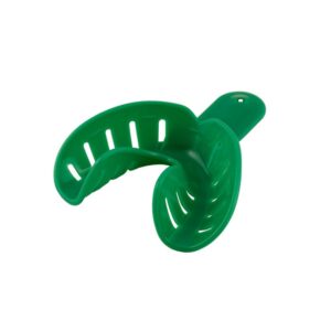 Jednorazowa Ortodontyczna łyżka wyciskowa dolna fig. 4 roz. M (zielona), 10 szt.