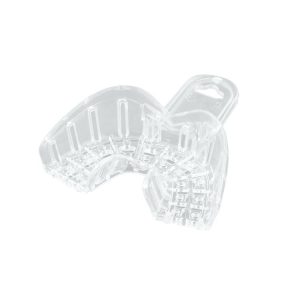 Jednorazowa łyżka wyciskowa przeźroczysta połówkowa boczna fig.9 (Opak.10 szt.)