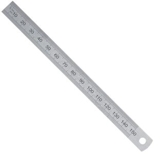 Linijka ze stali nierdzewnej 150mm