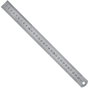 Linijka ze stali nierdzewnej 300mm