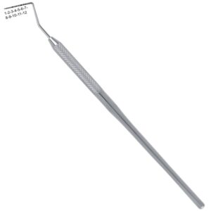 Classic-Round Sonda periodontyczna znaczona kolorem fig. 12 UNC