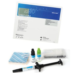 Alpha-Dent® Zestaw mini kleju światłoutwardzalnego do zamków (3.5g strzykawka aktywator 3ml i akcesoria)
