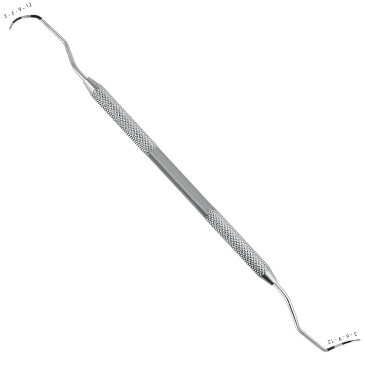 Classic-Round Sonda periodontyczna znaczona kolorem Nabers fig.1N