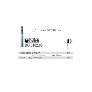 Wiertło do usuwania kleju węglik spiekany CB 23 R 314 016.FG