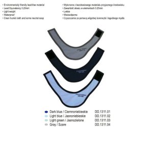 Kołnierz ochronny dla dzieci, 0.25mm Pb, kolor szary
