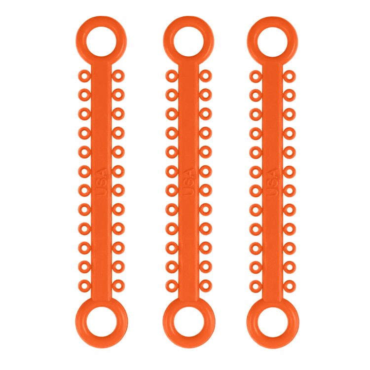 ElastoMax ligatury, bez lateksu, pomarańczowe (1008 szt.)
