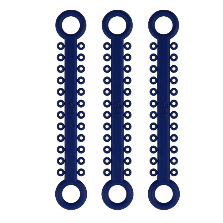 ElastoMax ligatury, bez lateksu, granatowe (1008 szt.)