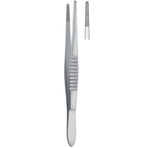 Penseta anatomiczna ząbkowana mod.USA wąska 120mm