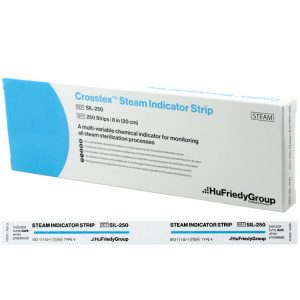 Paski do kontroli sterylizacji Steam Indicator Strip 500 szt (2 x 250szt.)