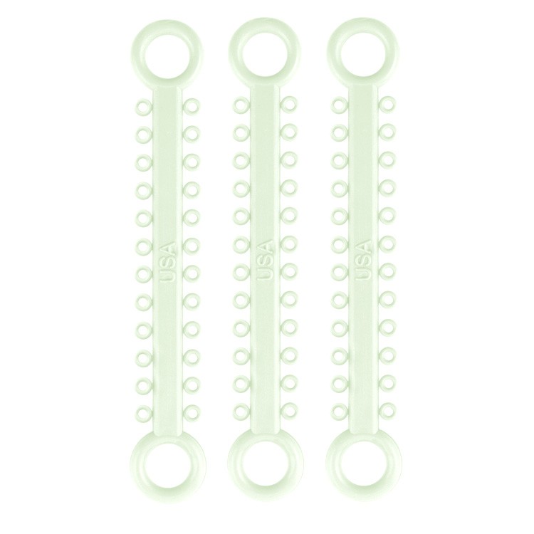 ElastoMax ligatury, bez lateksu, świecący w ciemności klasyczny (1008 szt.)