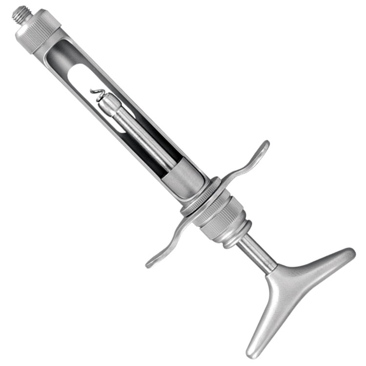 SS-2000 Strzykawka z aspiracją ręczną uchwyt w kształcie T 18ml.