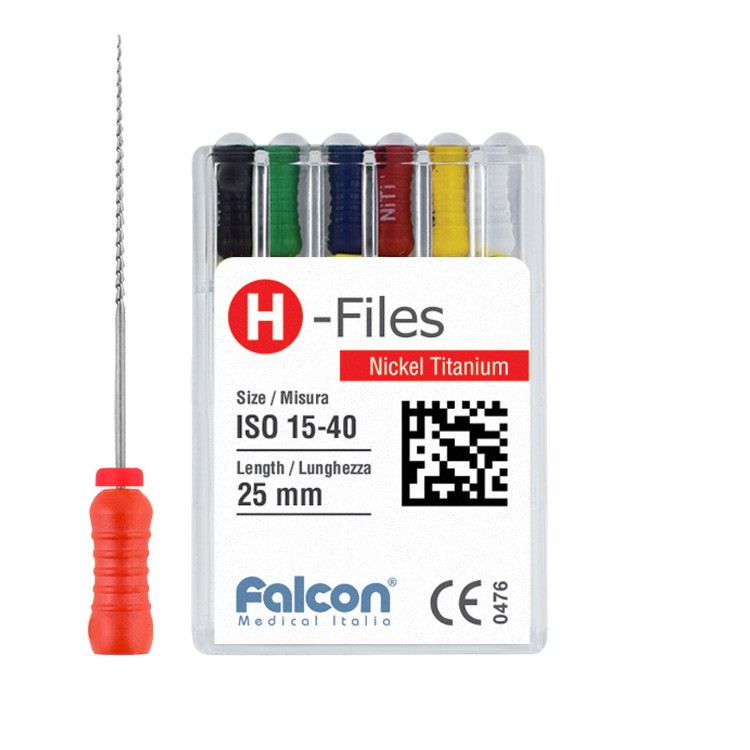 Pilniki NiTi typu H 28mm (6 szt.)