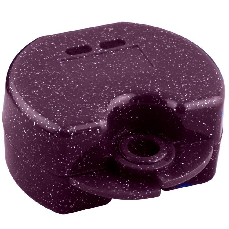 Pudełko ortodontyczne Euro Maxi Metallic purpurowy, 38 x 76 x 64mm (Opak. 10 szt.)