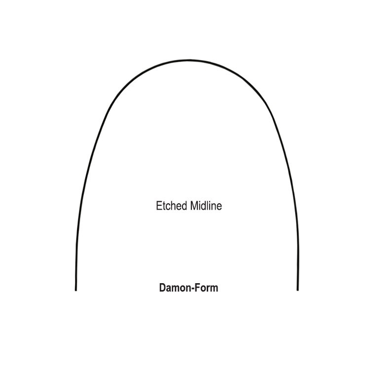 UltiMax Łuki stalowe D-Form prostokątne uniwersalne (10 szt.)