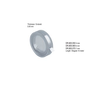 Pasek do formówek miękki 0.05 mm 6mmx 10m