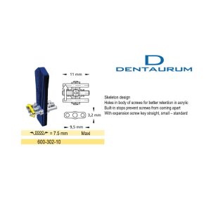 Śruba Fischer Maxi 7,5mm Dentaurum