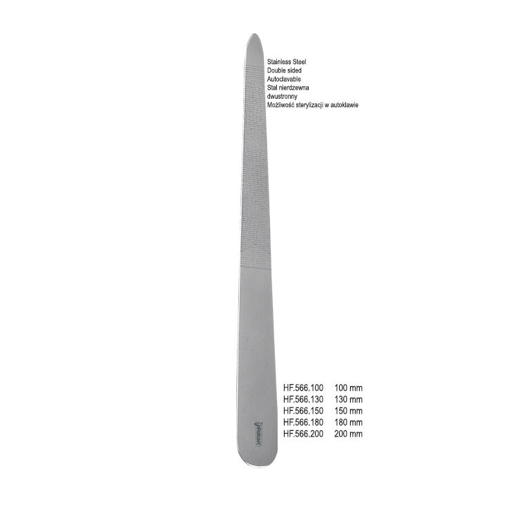Pilniczek do paznokci dwustronnystal nierdzewna 150mm