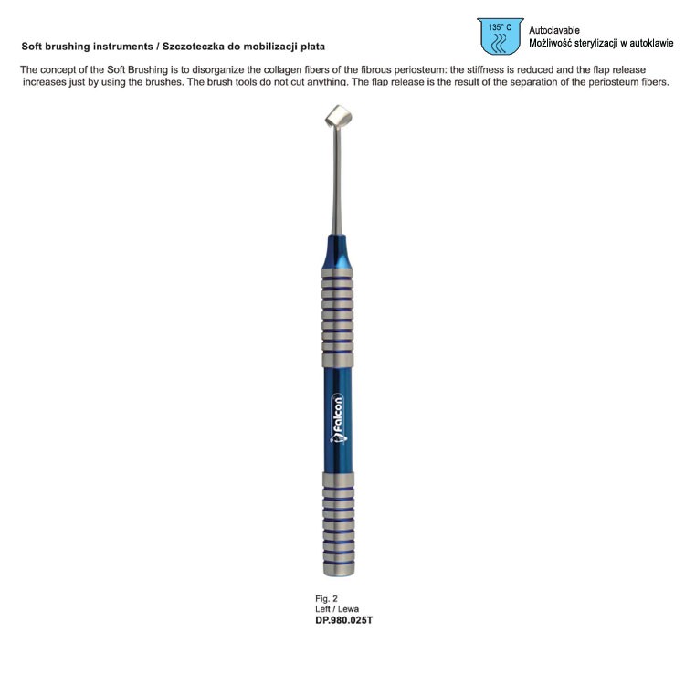Classic-Lite Szczoteczka do mobilizacji płata standard lewa fig. 2