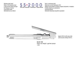 SS-2000 Strzykawka śródwięzadłowa Falcon-Ject z gwintem prostym 18ml.