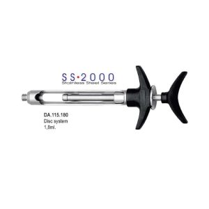SS-2000 Strzykawka z automatyczną aspiracją Disc-System 18ml.