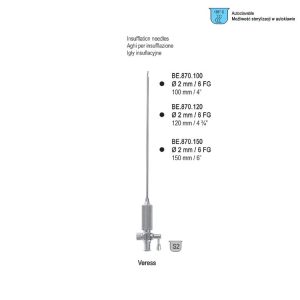 Igła insuflacyjna Veress 2.0mm / 6 FG 120mm