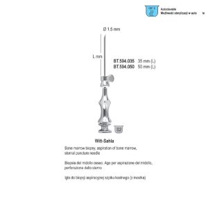 Igła biopsyjna Witt-Sahla 1.5mm 35mm