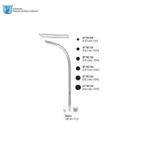 Igła wprowadzająca Redon 2.6mm / 8 FG 160mm
