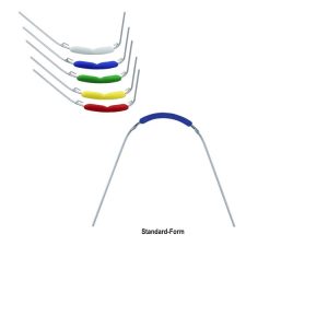 Pelota wargowa Standard-Form z haczykami czerwona